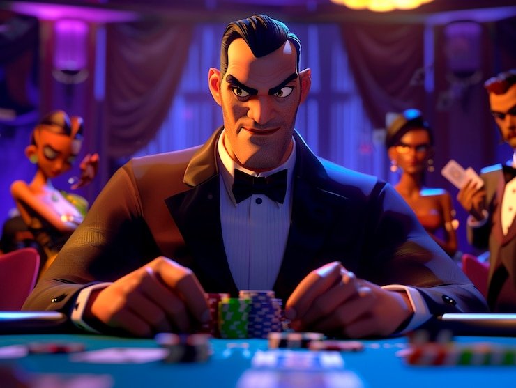 Antarmuka taruhan Baccarat pada nakbon99 dengan pilihan Pemain, Banker, dan Seri